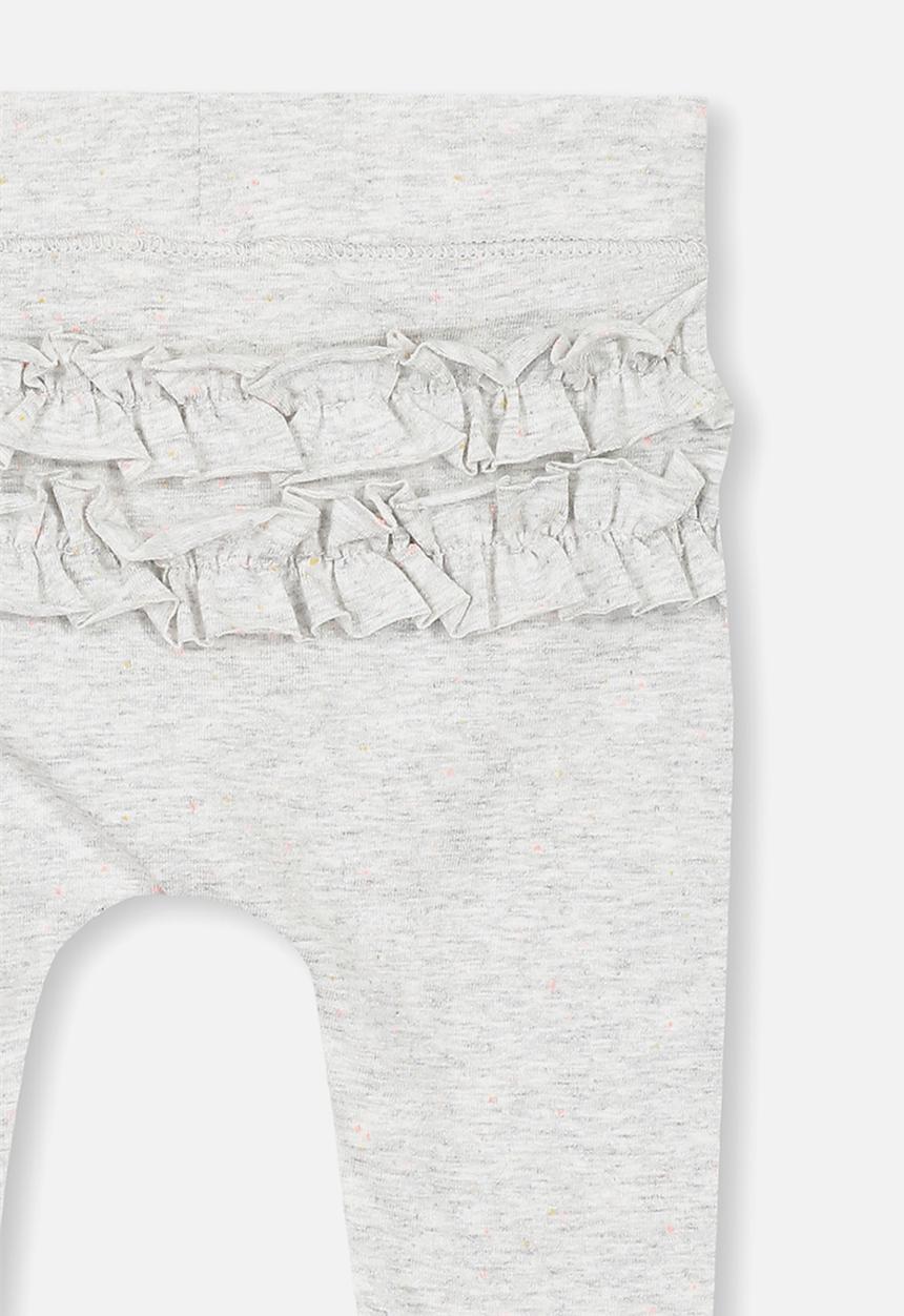 Cotton On - Ria ruffle legging - grey 