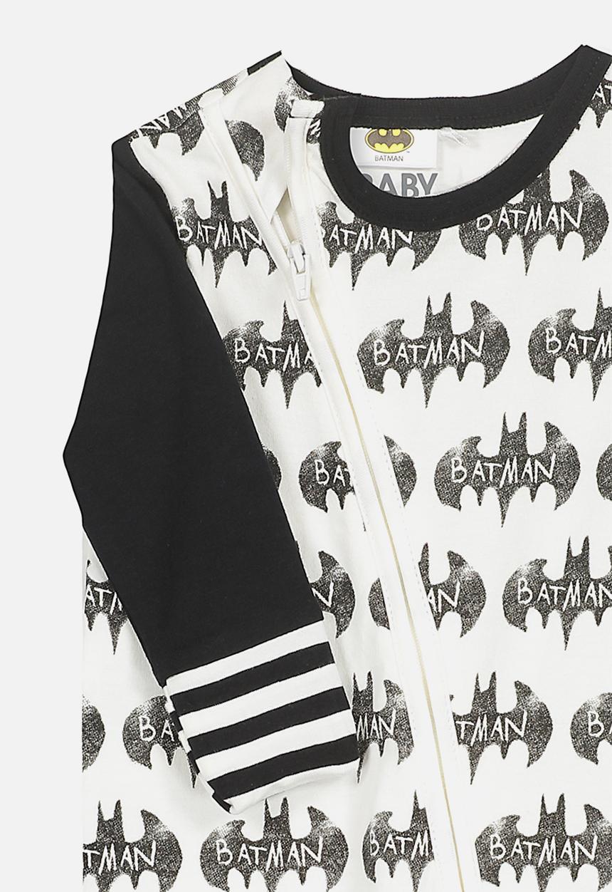Cotton On - License zip through romper - black & white 