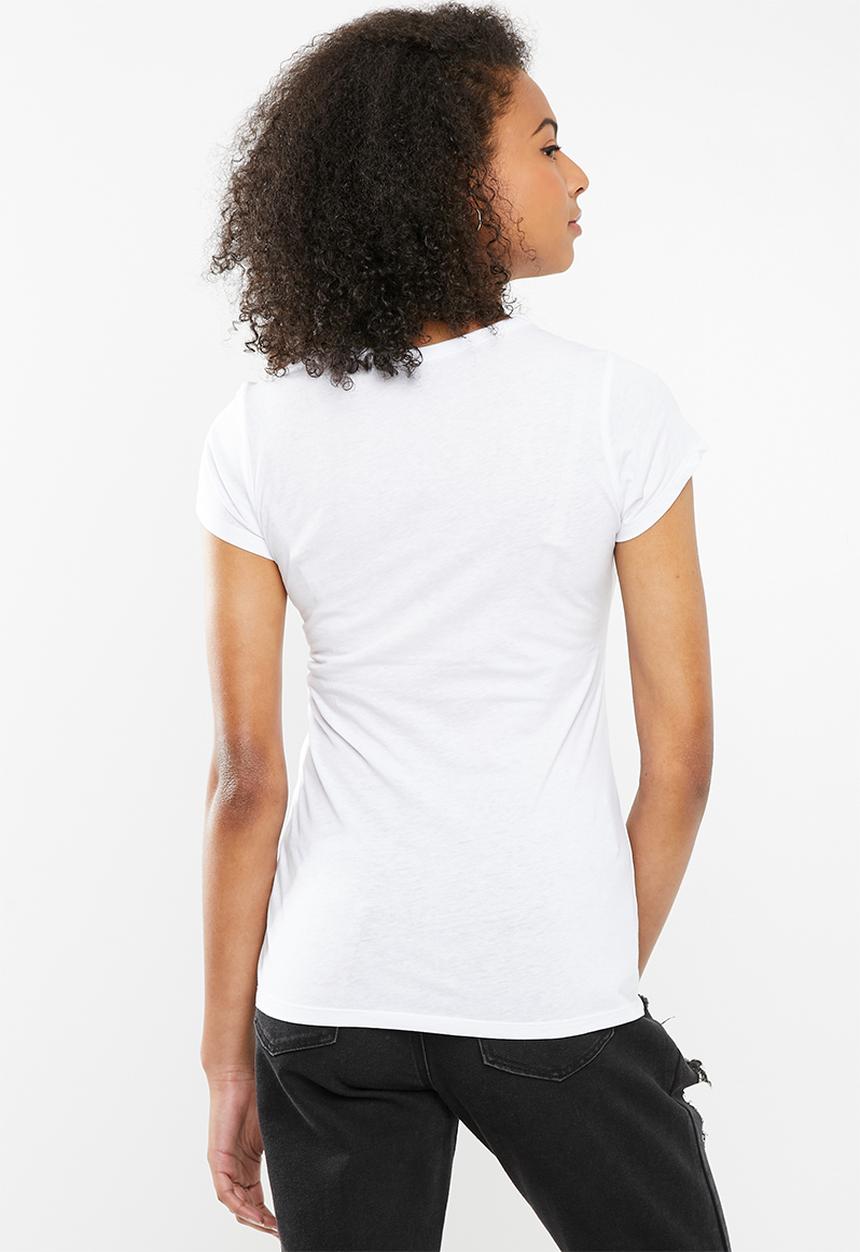 G-STAR - Eyben slim tee - white 