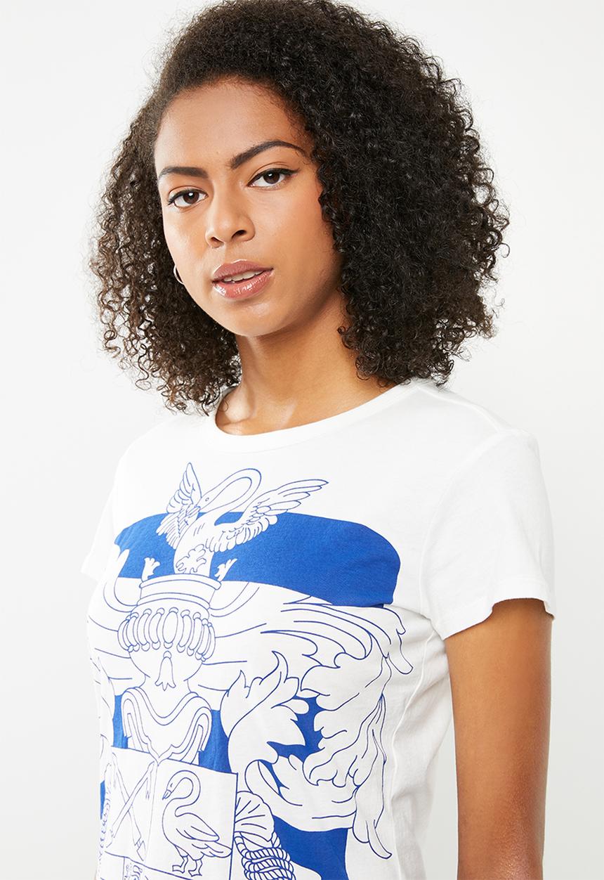 G-STAR - Graphic 3 r tee - white