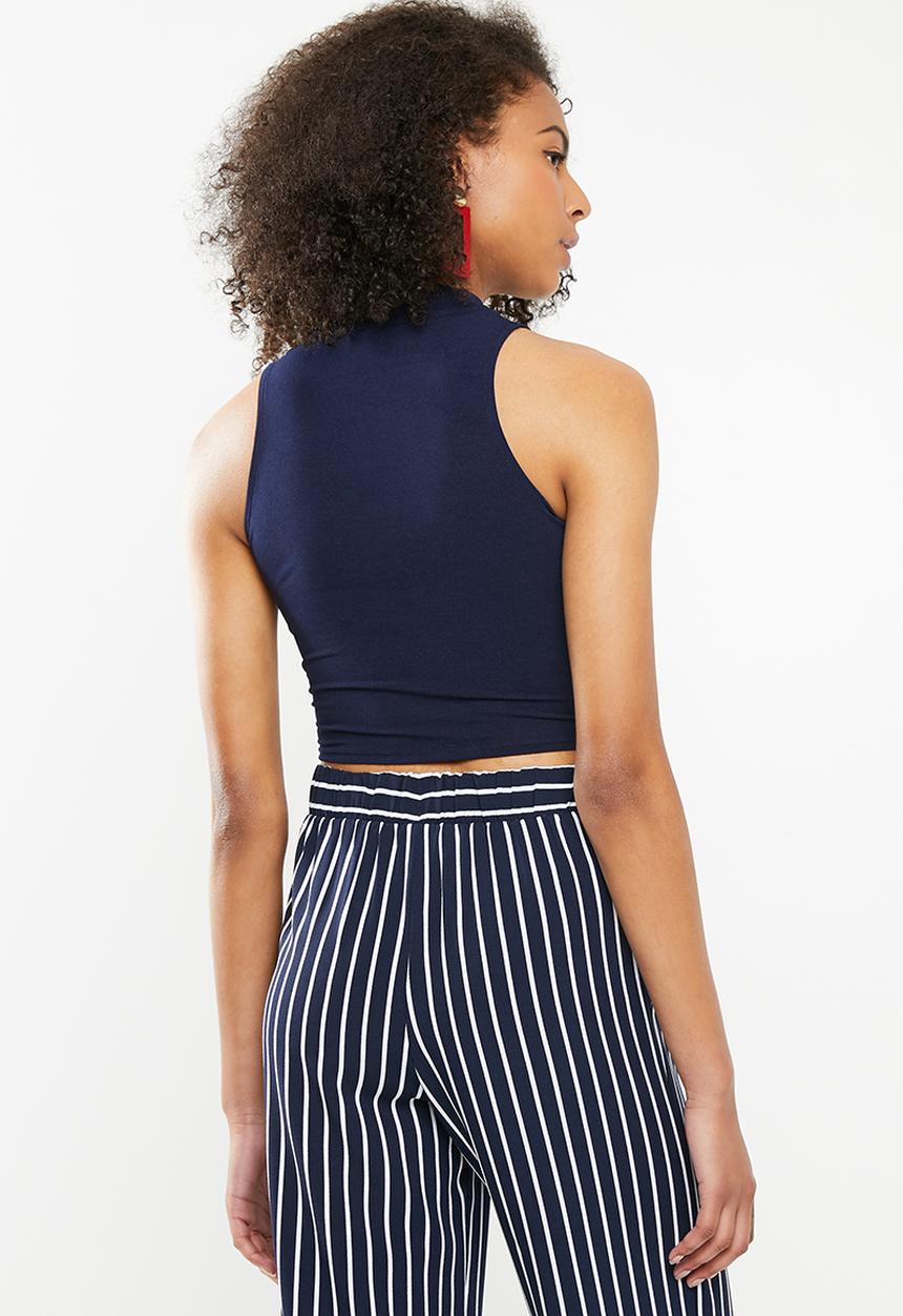 SISSY BOY - Canary twist top - navy