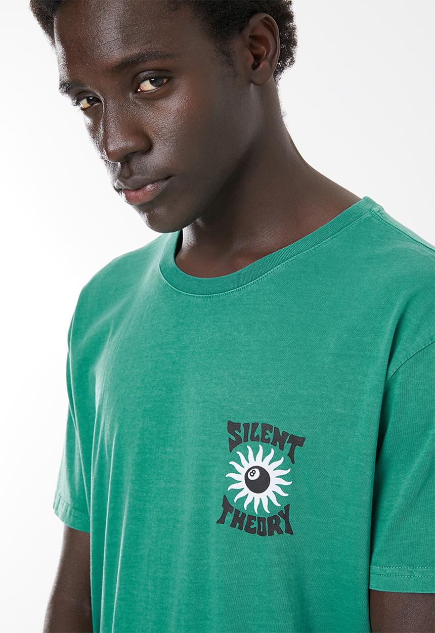 Silent Theory - Reply hazy tee - green 