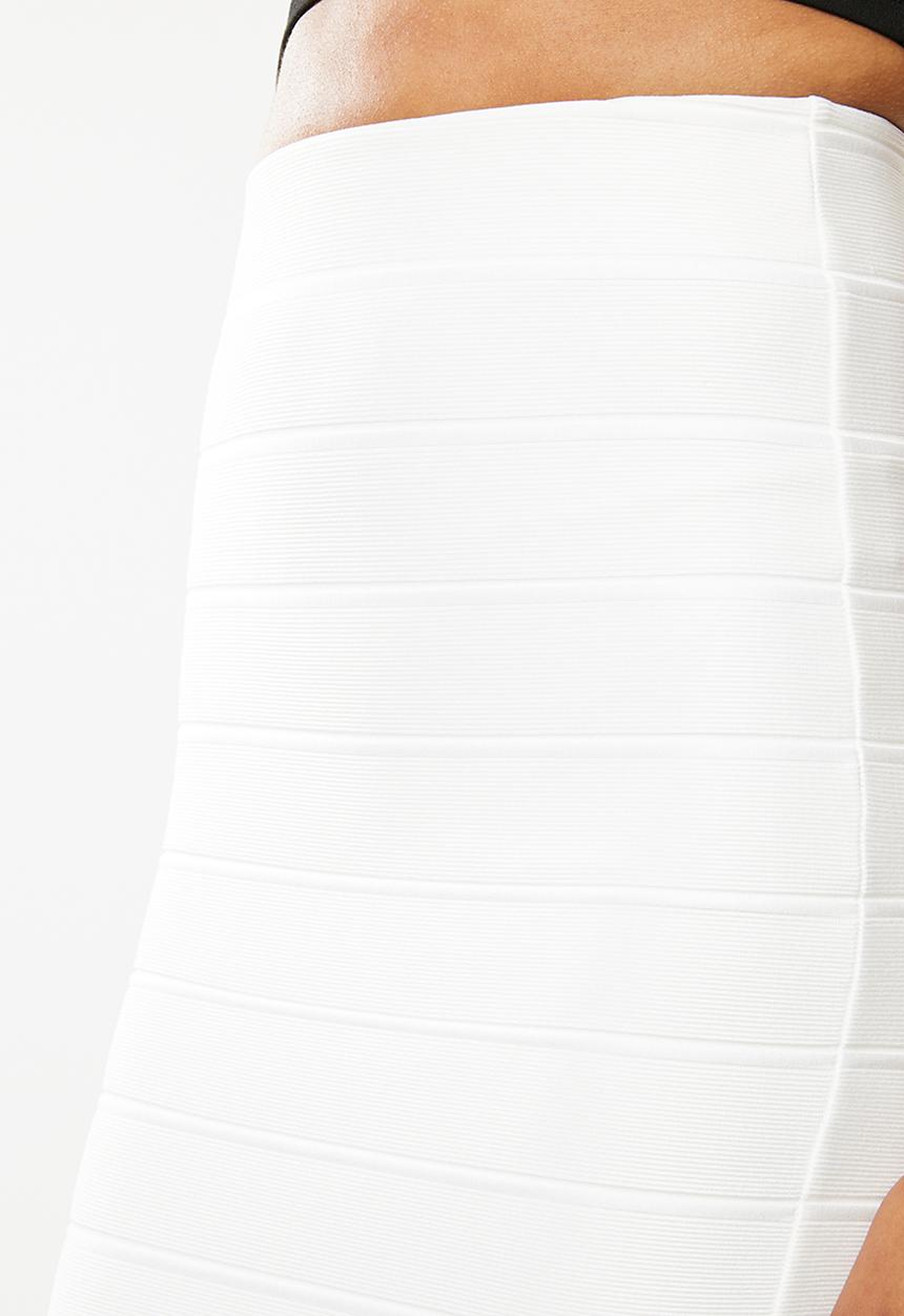 SISSY BOY - Boity midi skirt - white