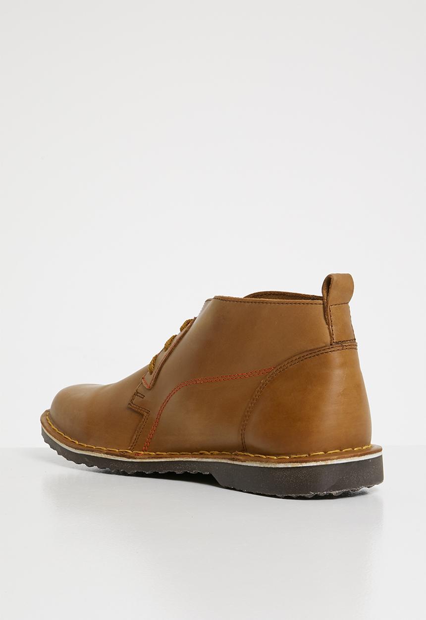 Superbalist - Noah leather boot - tan