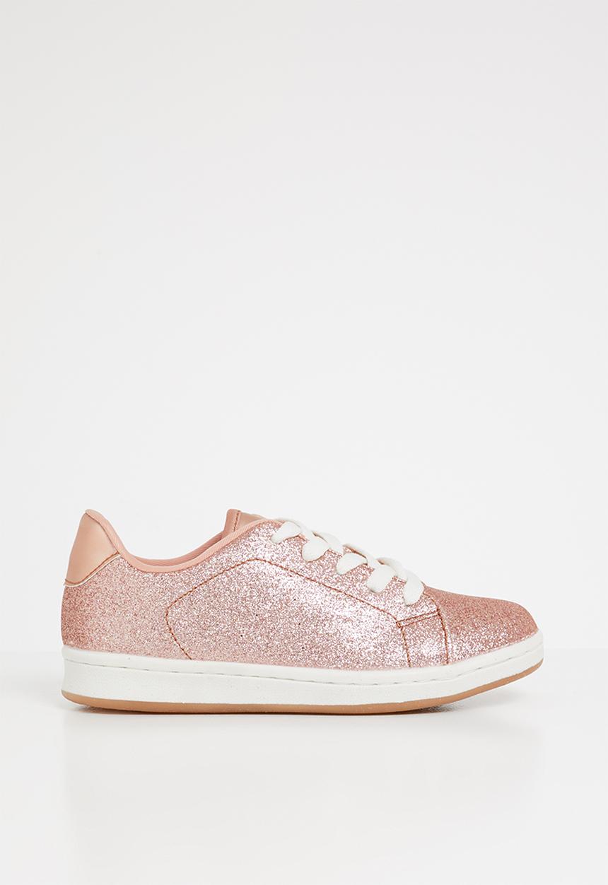 Pop Candy - Glitter sneaker - rose gold