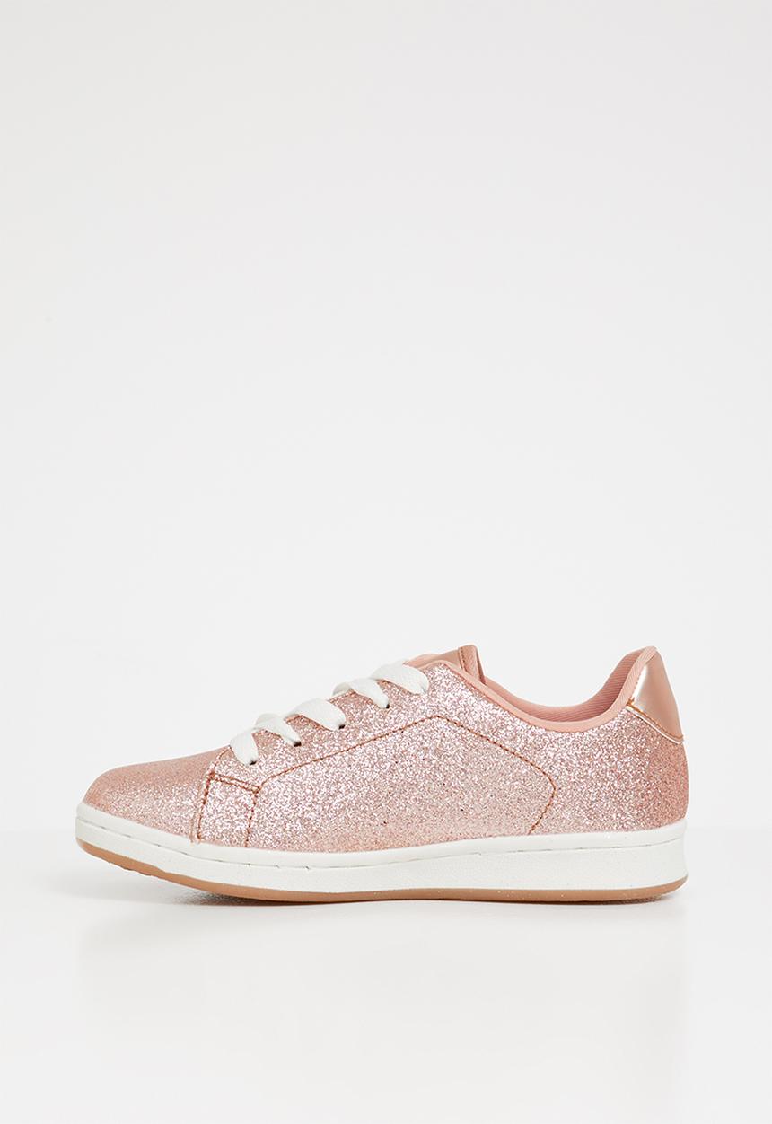 Pop Candy - Glitter sneaker - rose gold