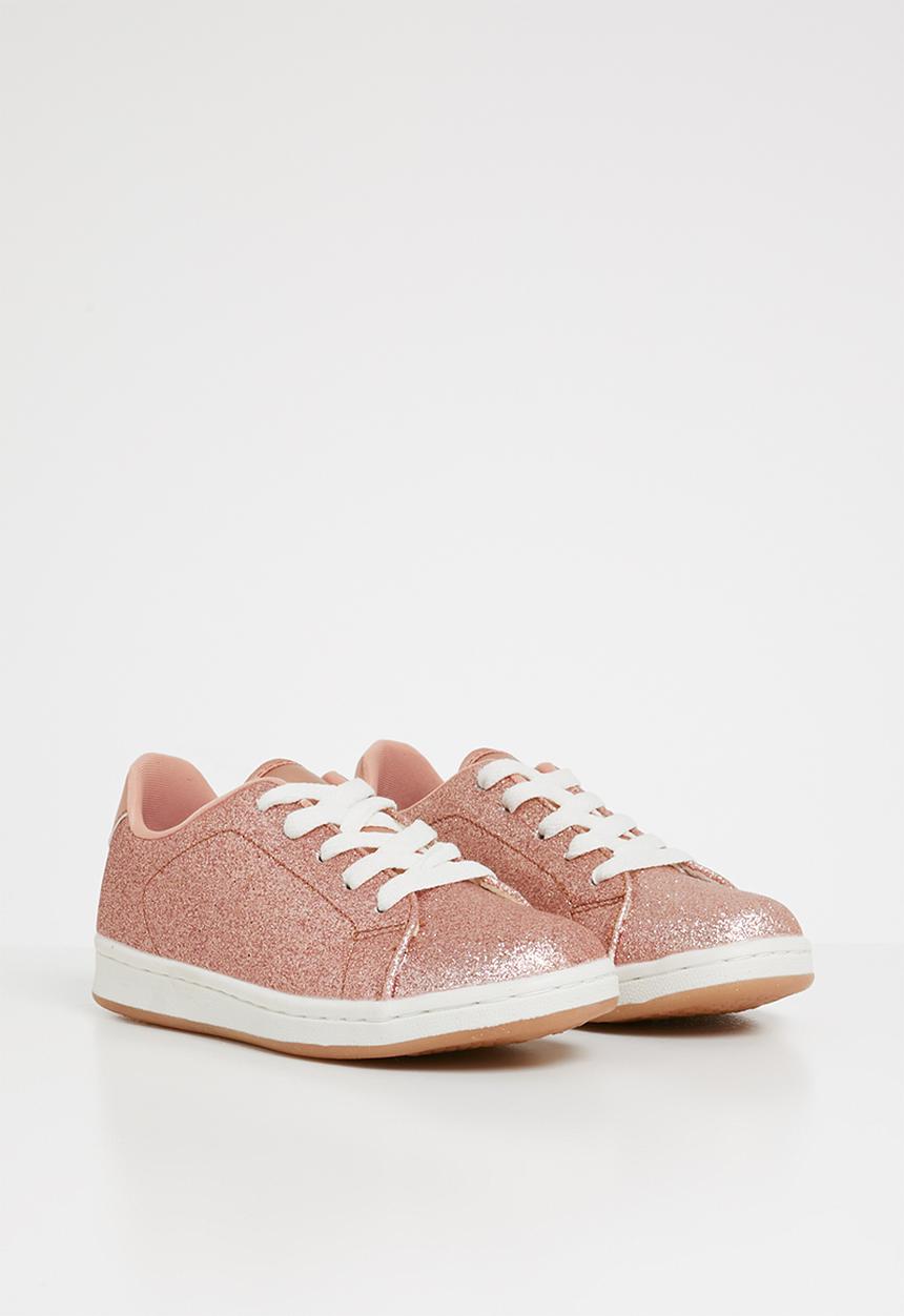 Pop Candy - Glitter sneaker - rose gold