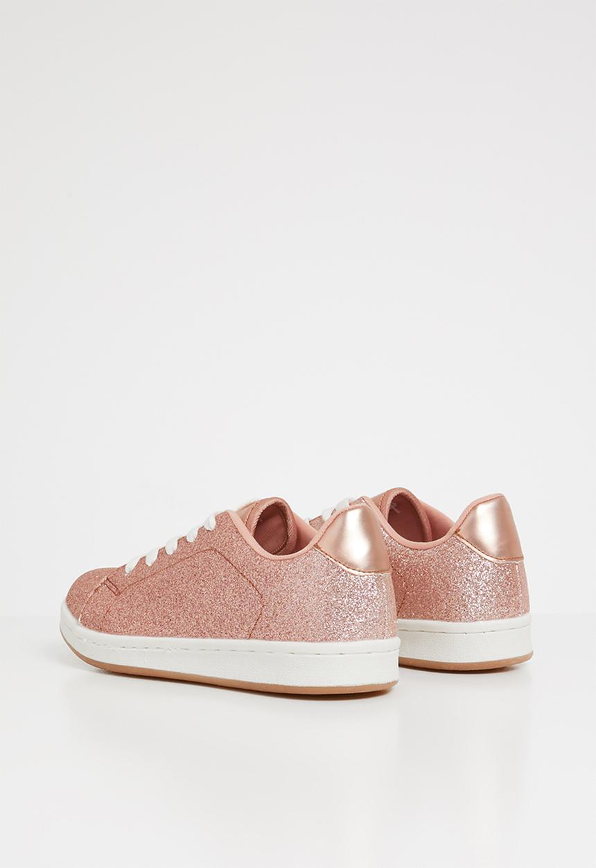 Pop Candy - Glitter sneaker - rose gold