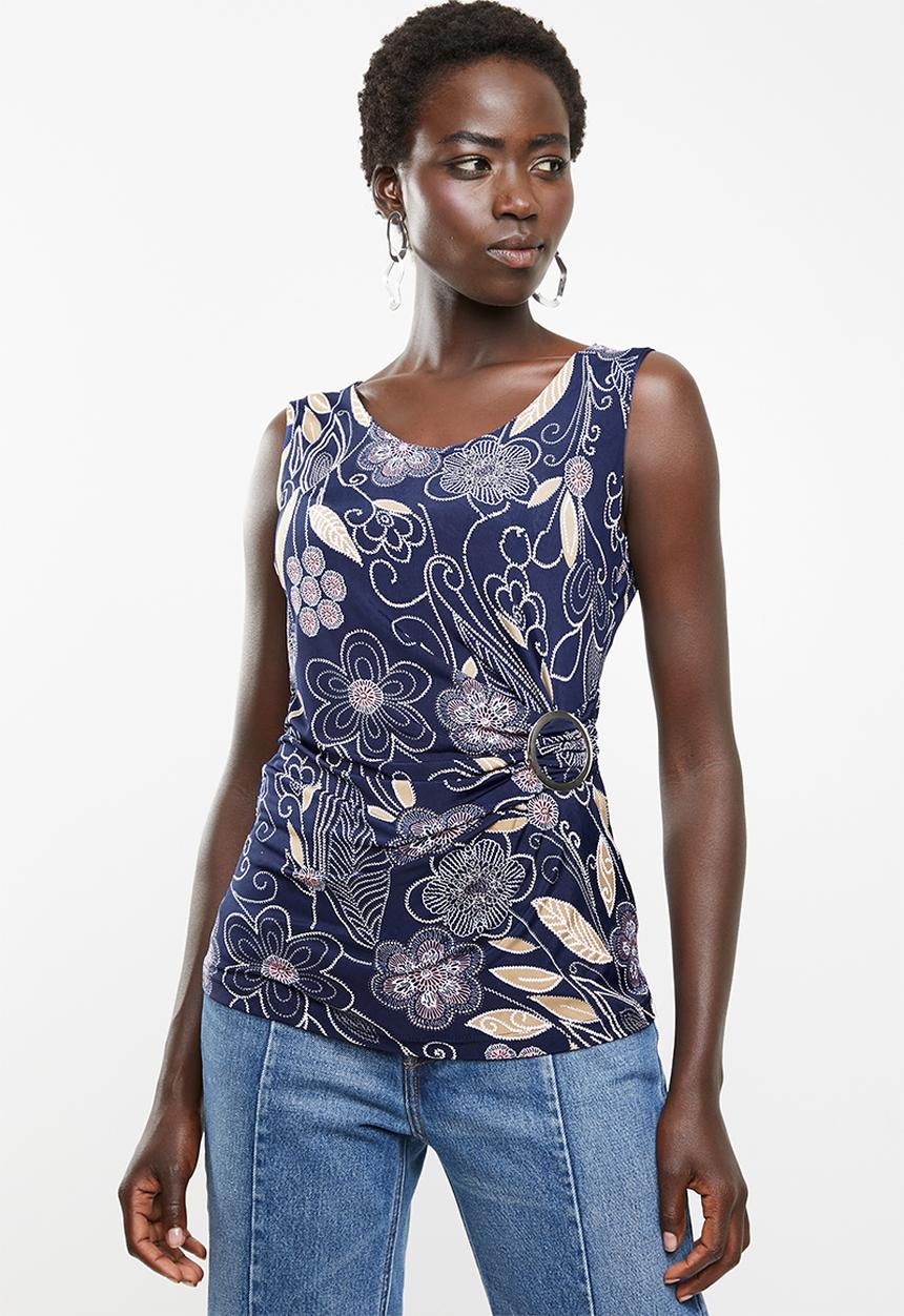 Revenge - Sleeveless top - navy