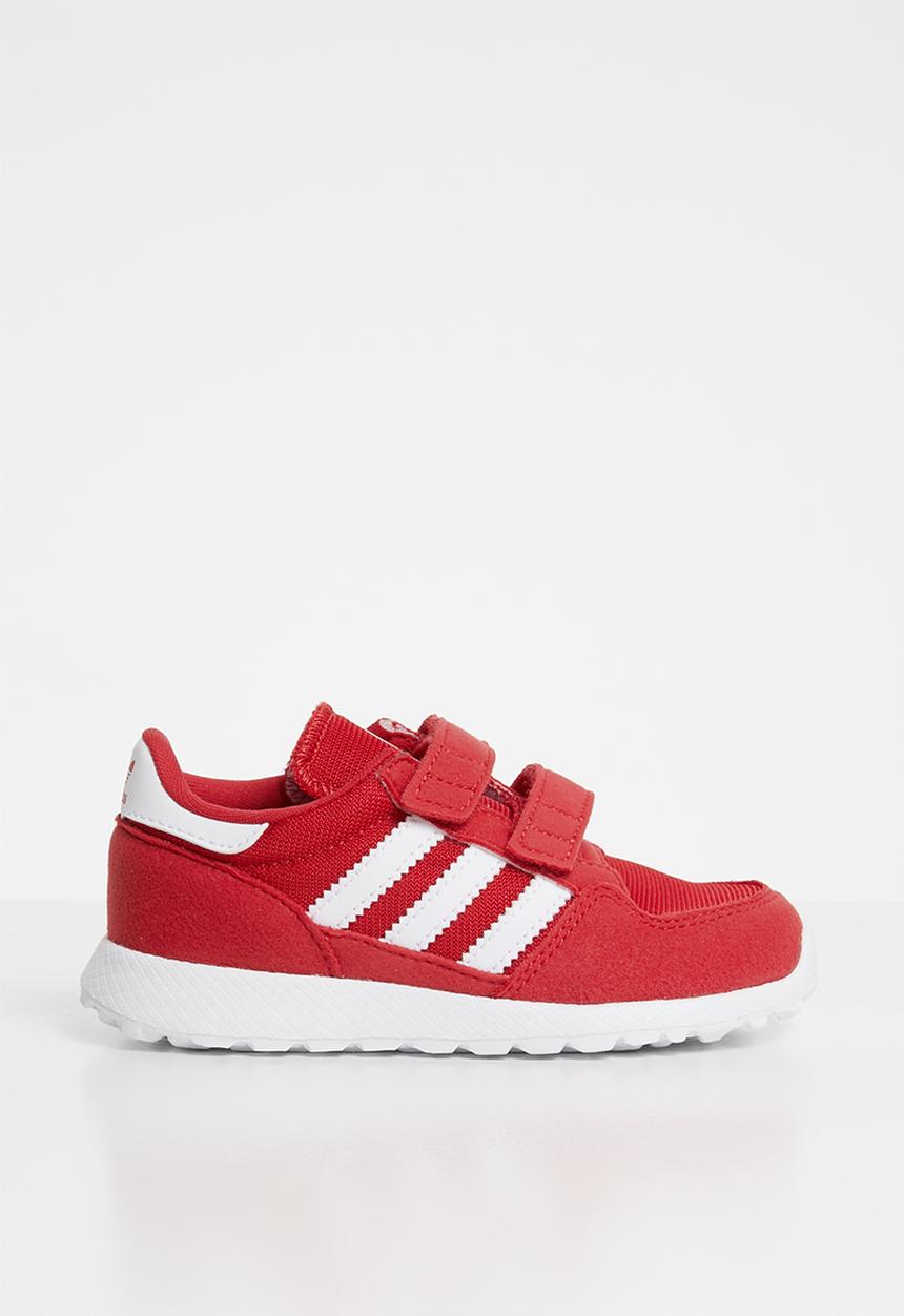 adidas Originals - Forest grove - red & white
