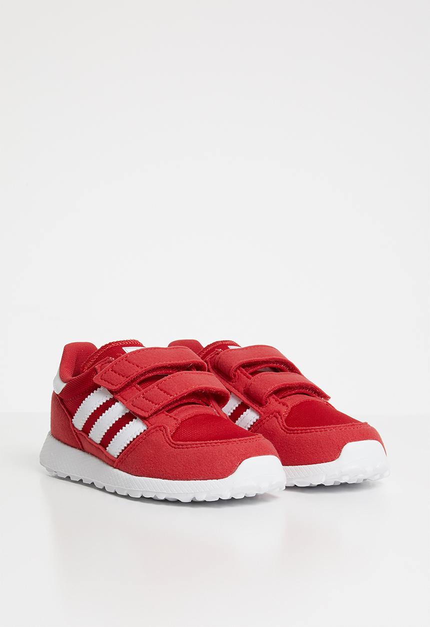 adidas Originals - Forest grove - red & white