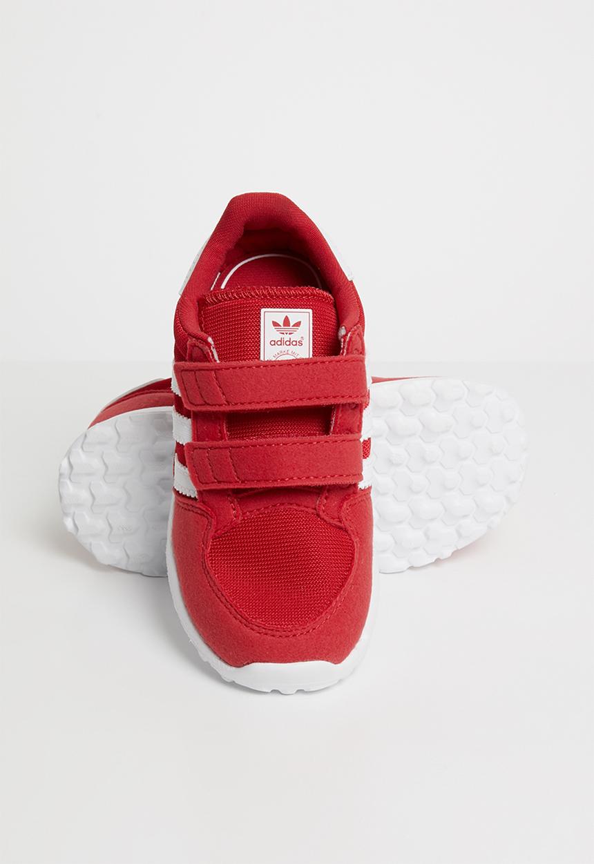 adidas Originals - Forest grove - red & white