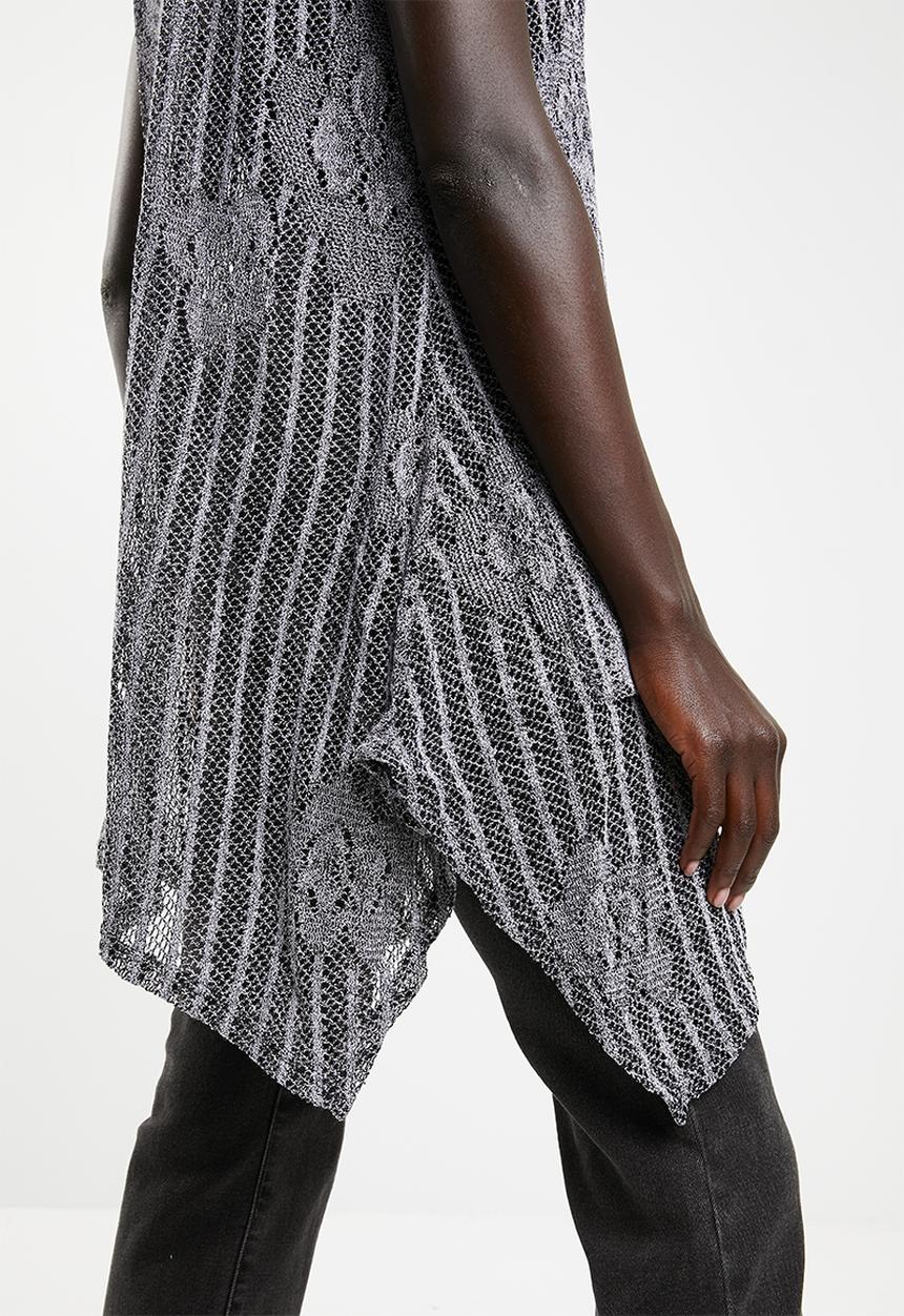 Revenge - Longer length top - grey