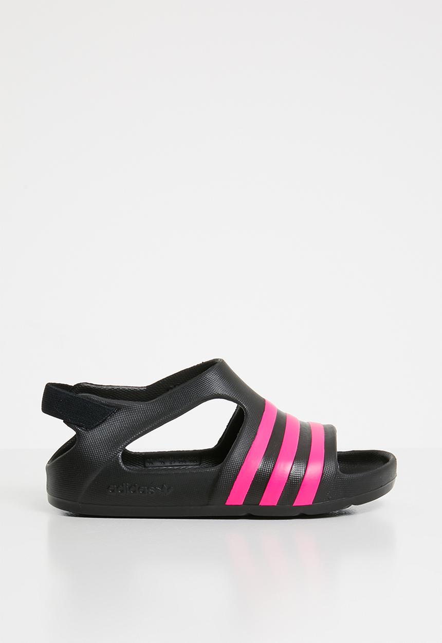 adidas Performance - Adilette play - black & pink