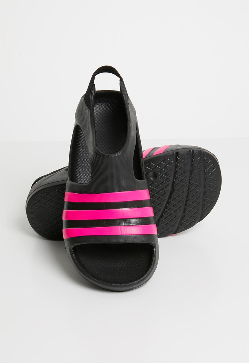 adidas Performance - Adilette play - black & pink