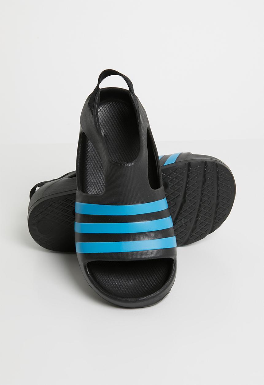 adidas Performance - Adilette play i - cblack/brcyan/brcyan