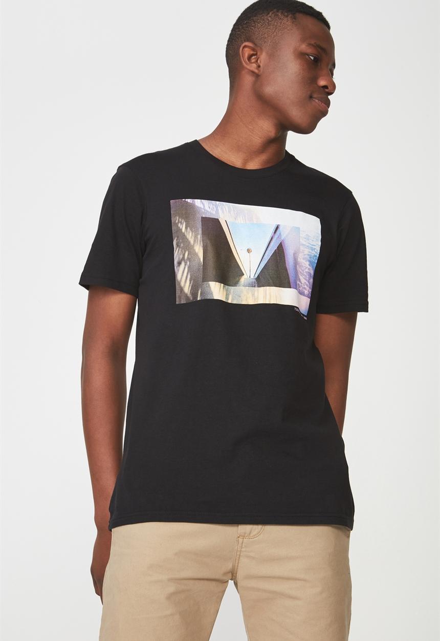 Cotton On - Tbar short sleeve tee 2 - black