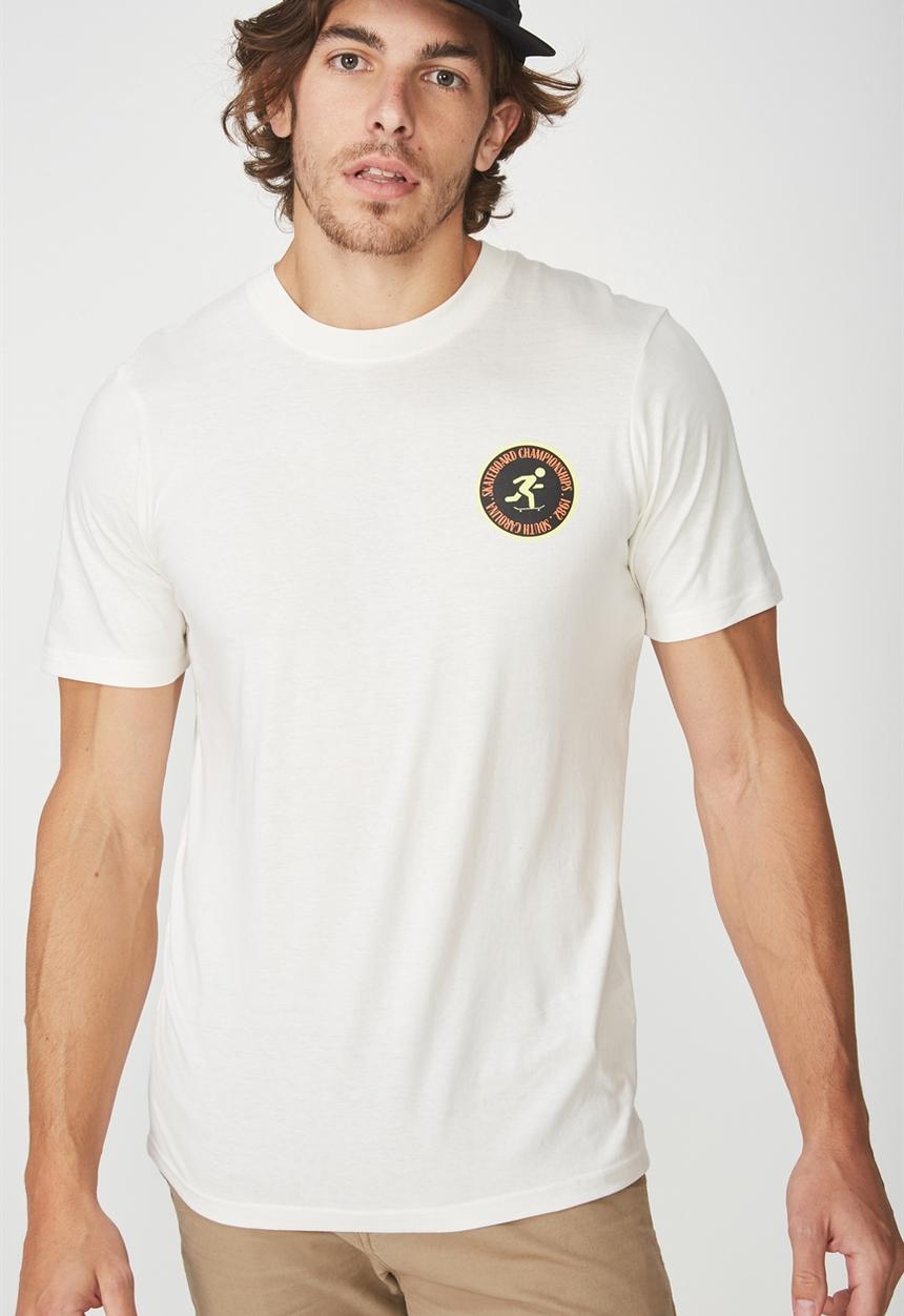 Cotton On - Tbar short sleeve tee 2 -  white