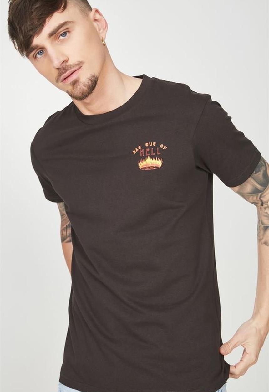 Cotton On - Tbar short sleeve tee 2 - black