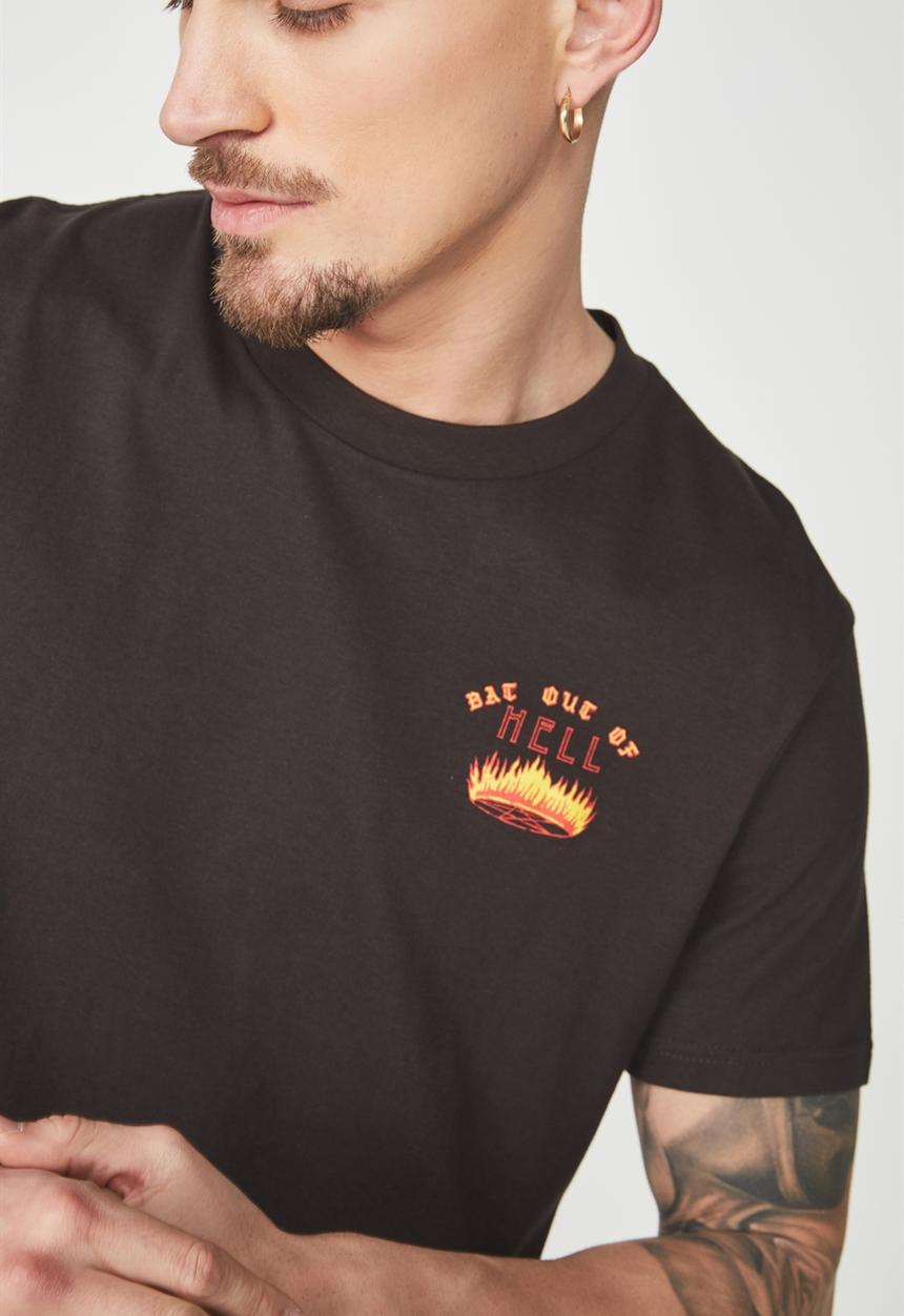 Cotton On - Tbar short sleeve tee 2 - black