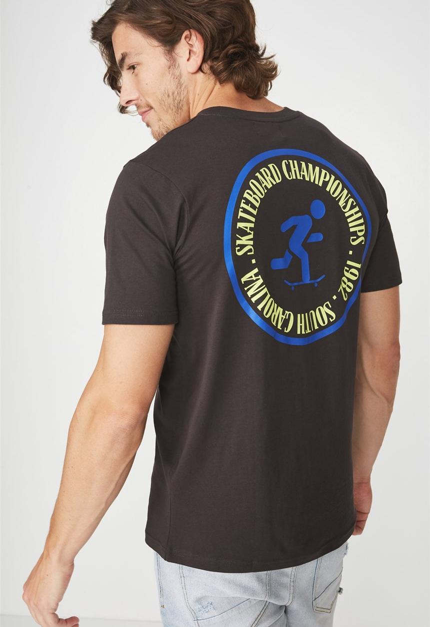 Cotton On - Tbar short sleeve tee 2 - black