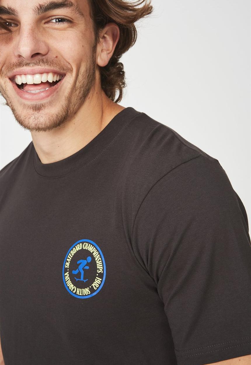 Cotton On - Tbar short sleeve tee 2 - black