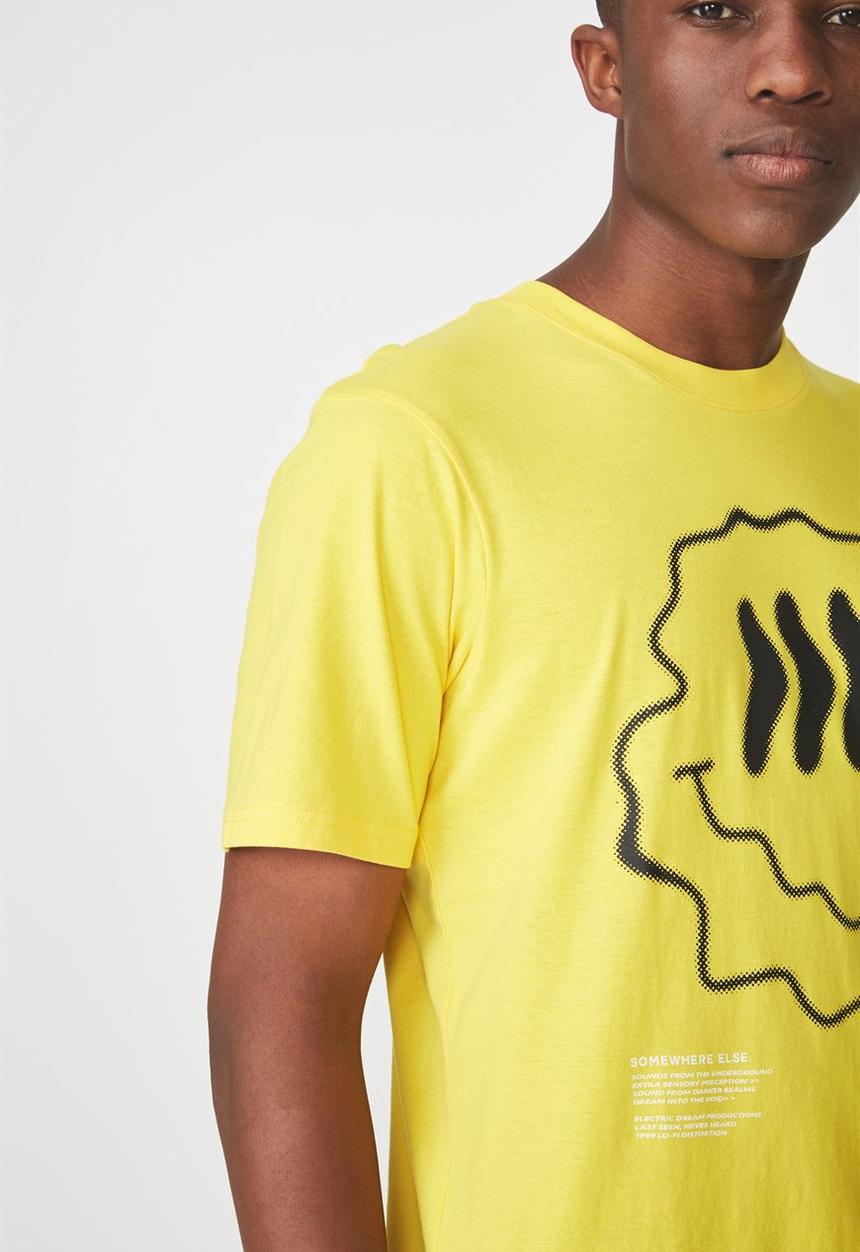 Cotton On - Tbar short sleeve tee 2 - yellow