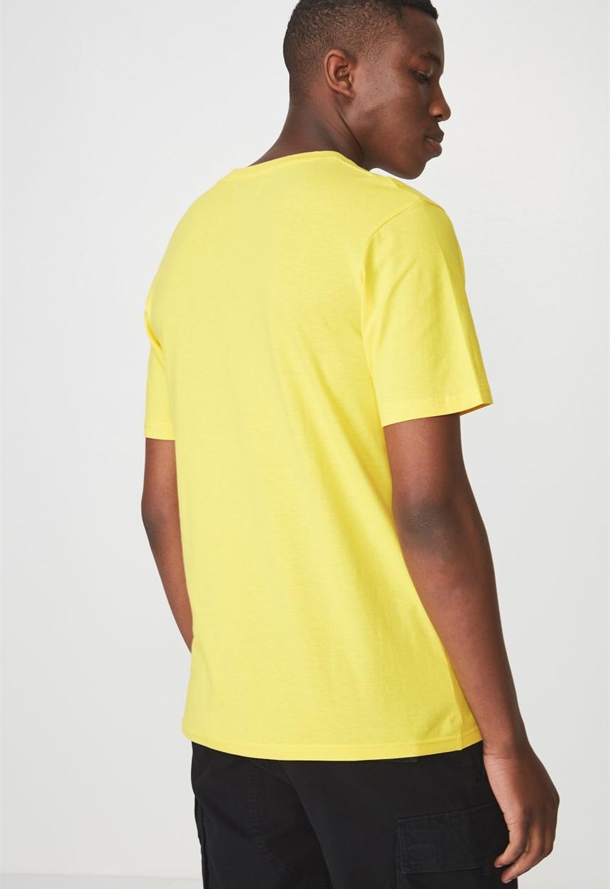 Cotton On - Tbar short sleeve tee 2 - yellow
