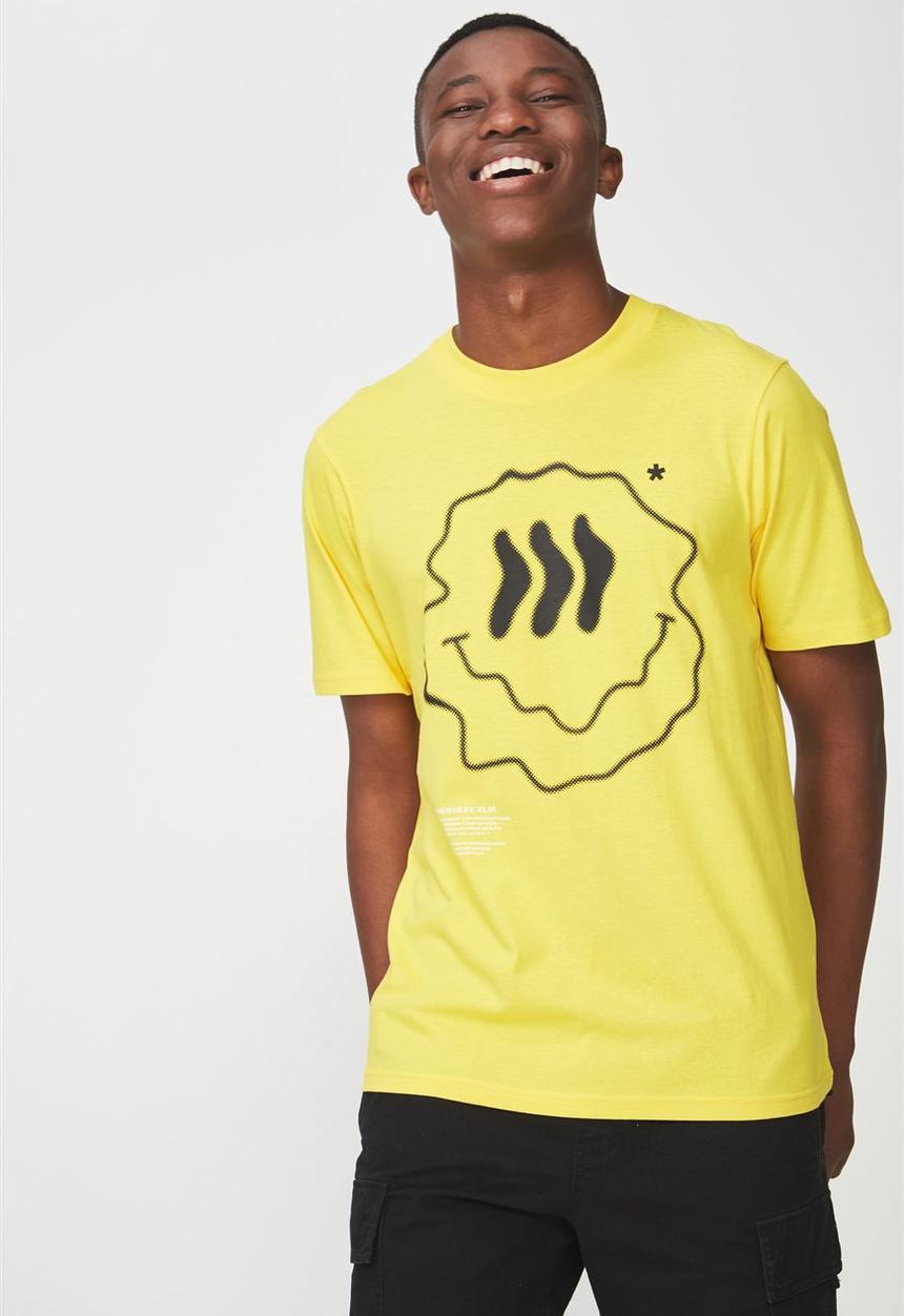 Cotton On - Tbar short sleeve tee 2 - yellow