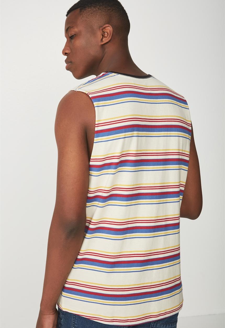 Cotton On - Tbar tank - cream 