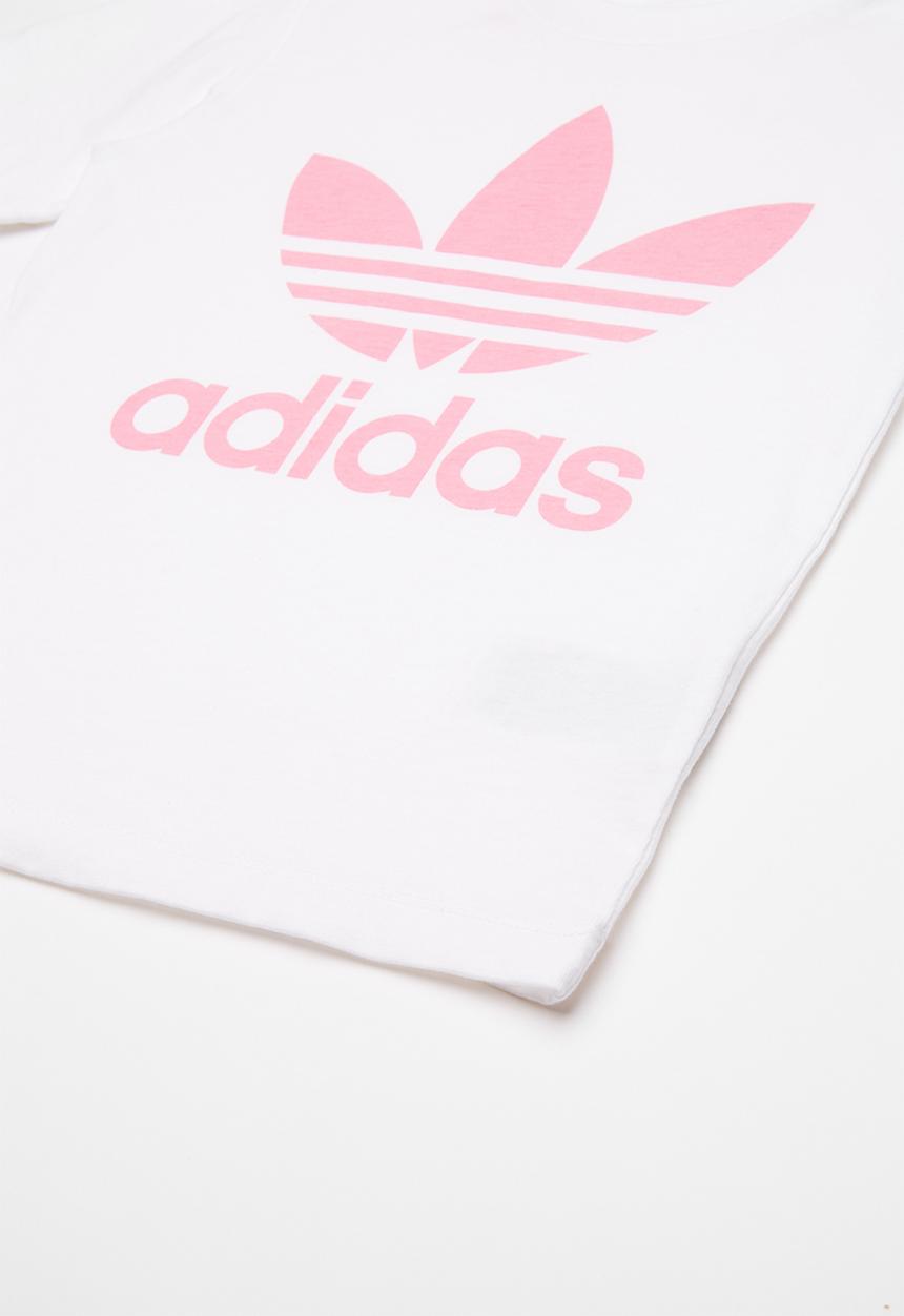 adidas Originals - I short tee set - pink & white