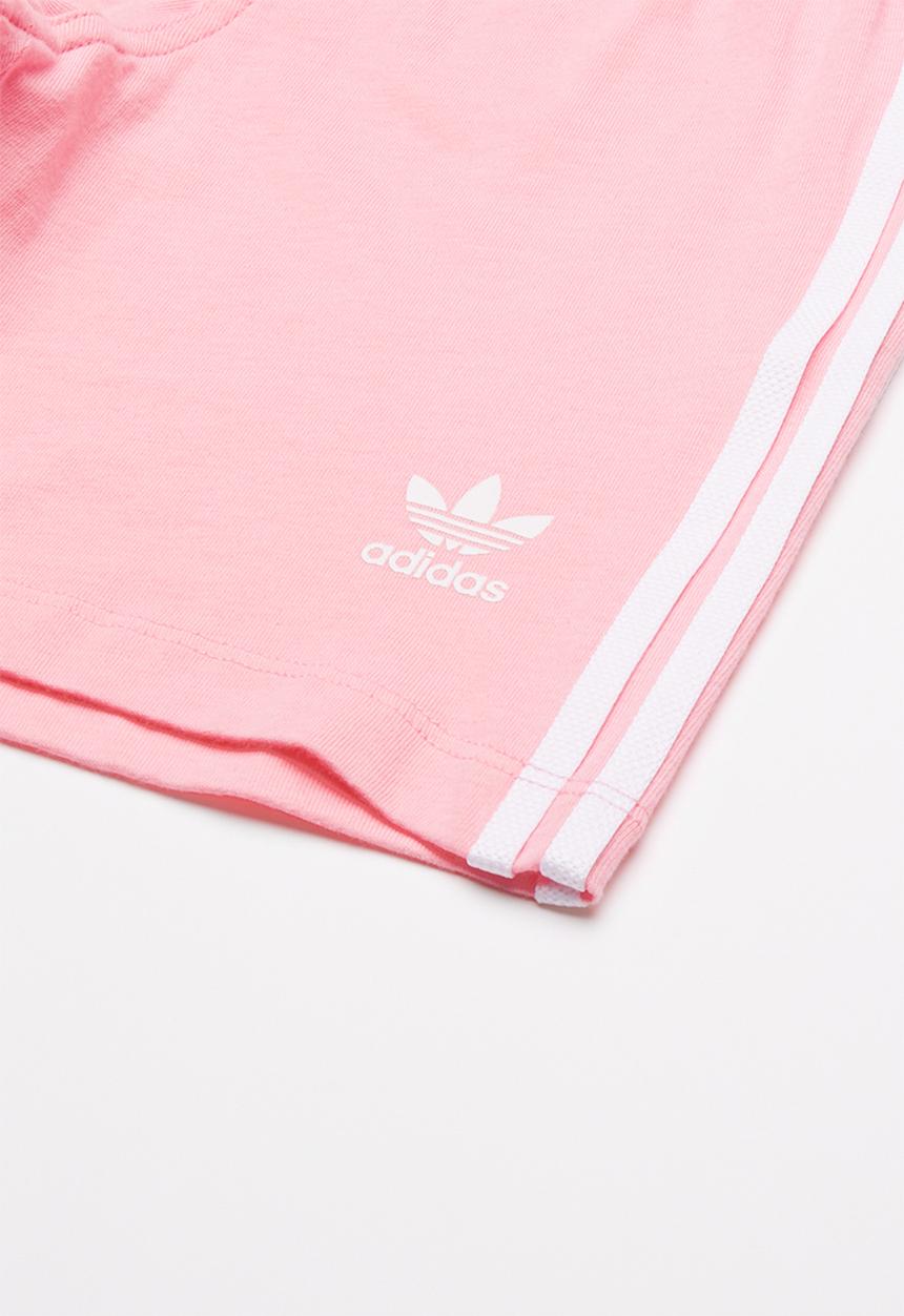 adidas Originals - I short tee set - pink & white