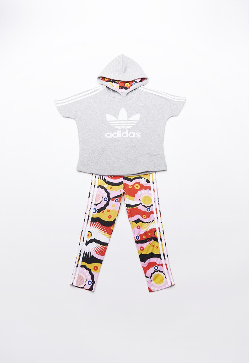 adidas Originals - I cloud hood & legging set- multi