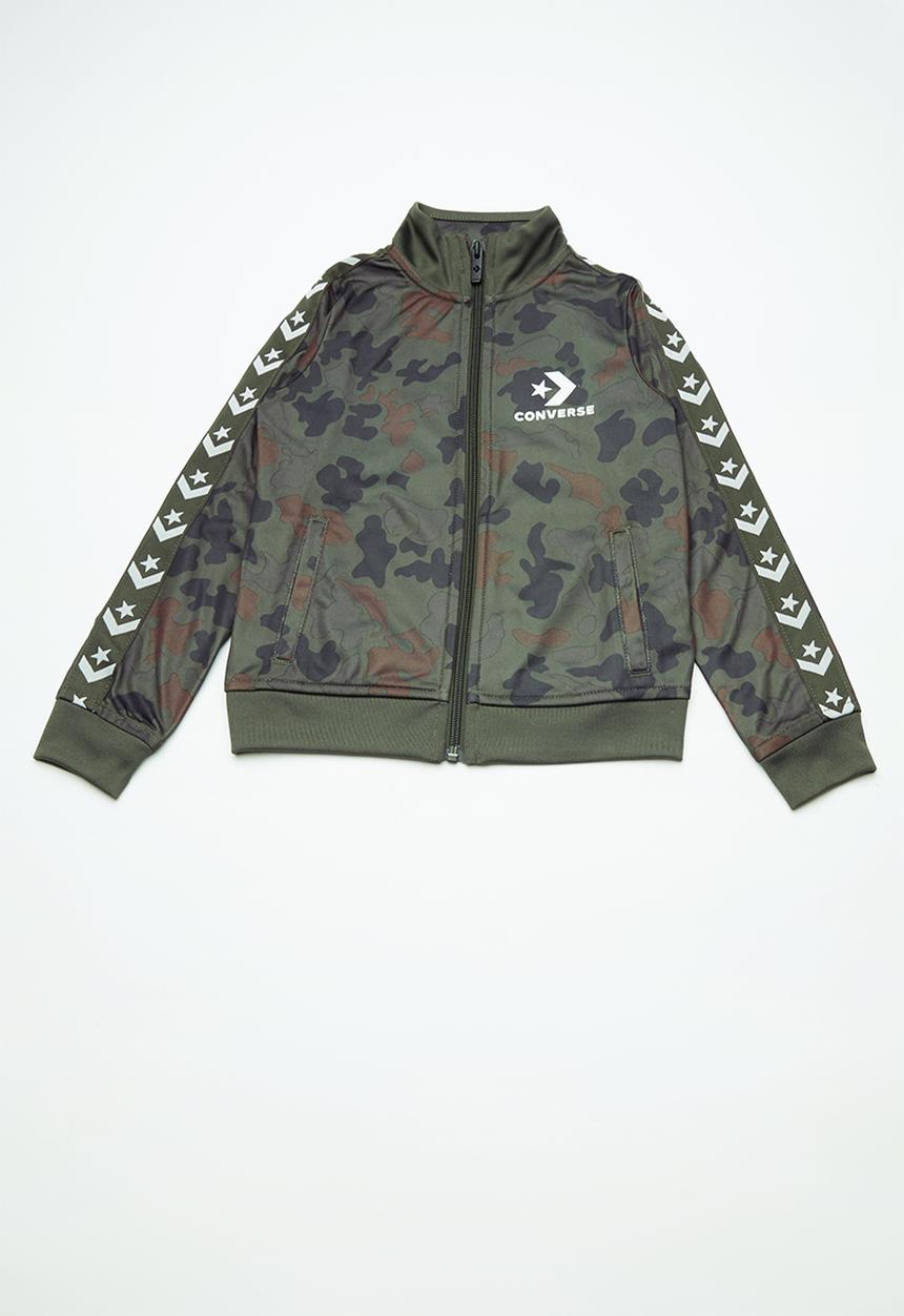 Converse - Printed tricot track jacket - multi