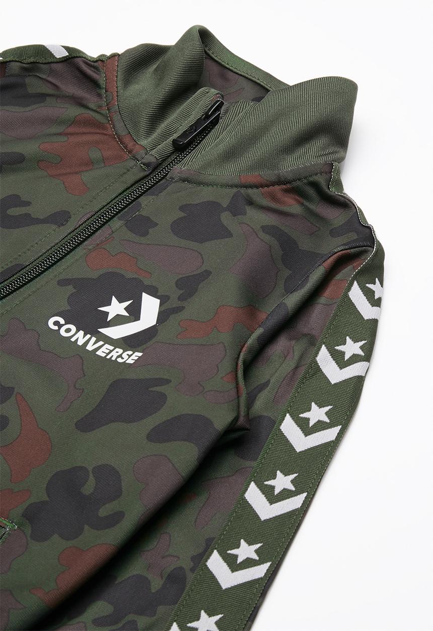 Converse - Printed tricot track jacket - multi