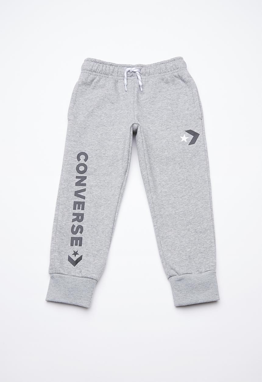 Converse - Star chevron graphic jogger - grey 
