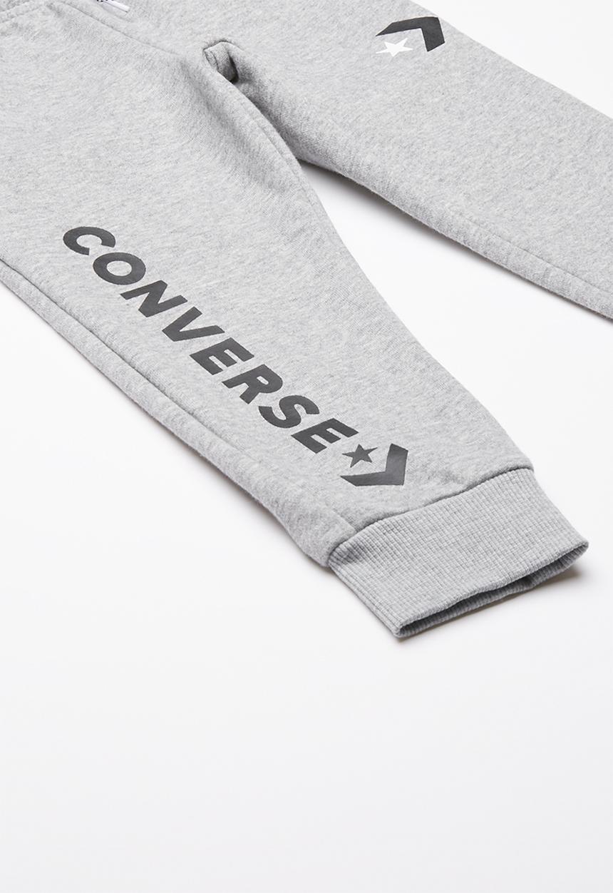 Converse - Star chevron graphic jogger - grey 
