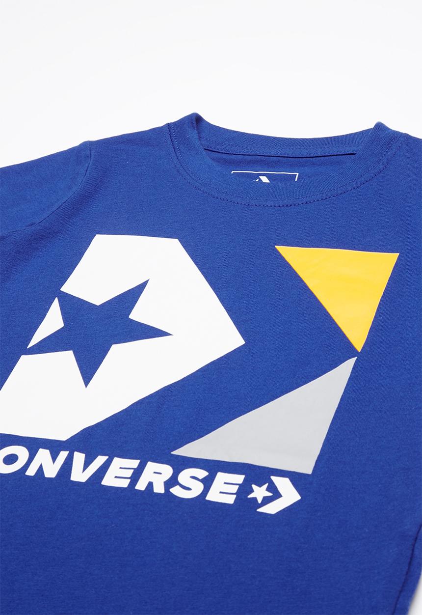 Converse - Stare chevron box tee - blue