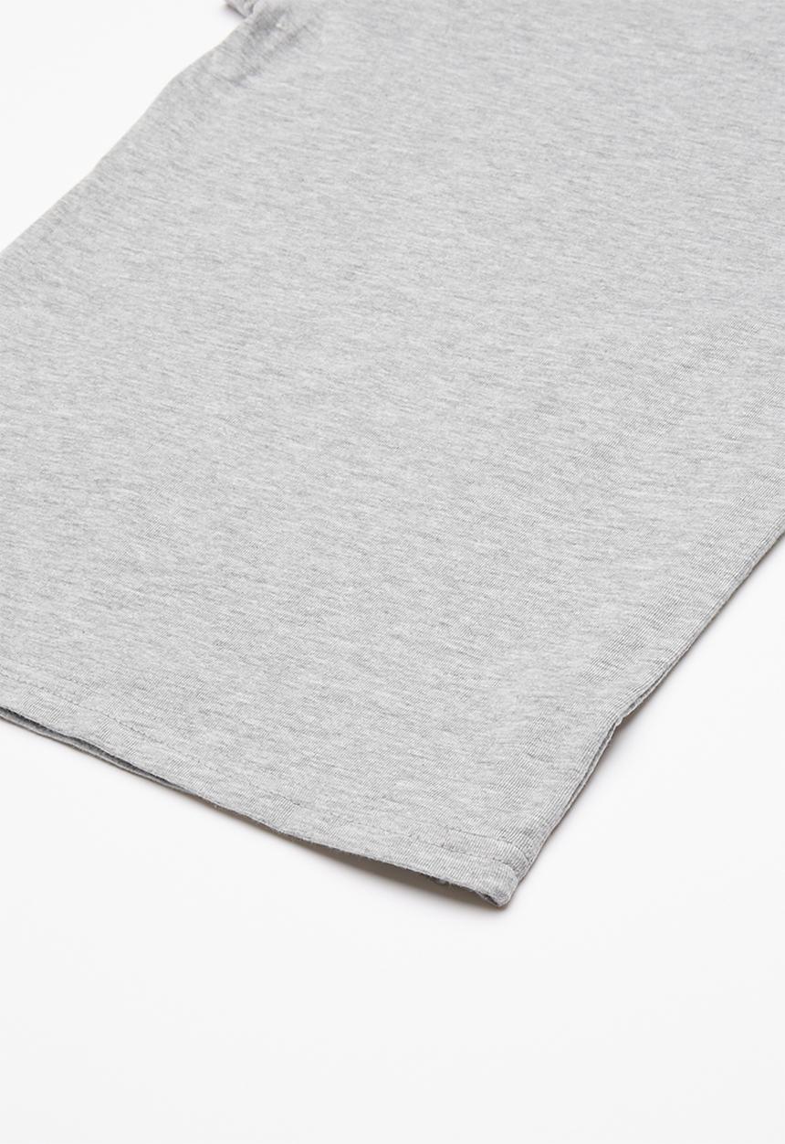Converse - Vertical split tee - grey