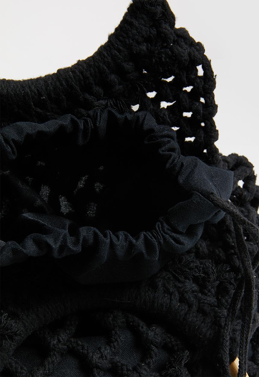 Superbalist - Mandy crochet bag - black