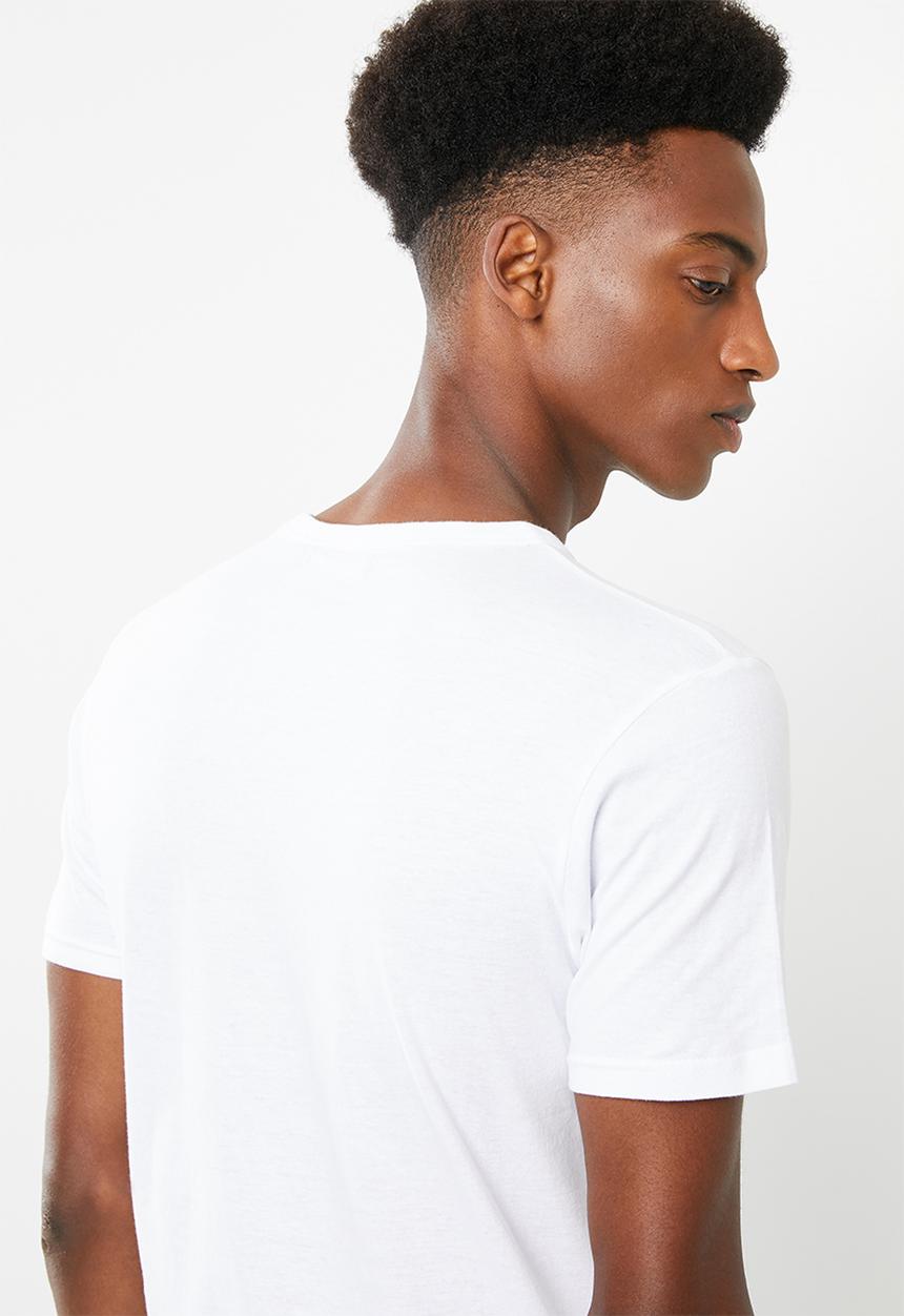 Brave Soul - Falcon short sleeve tee - white