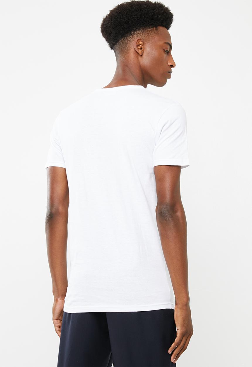 Brave Soul - Falcon short sleeve tee - white