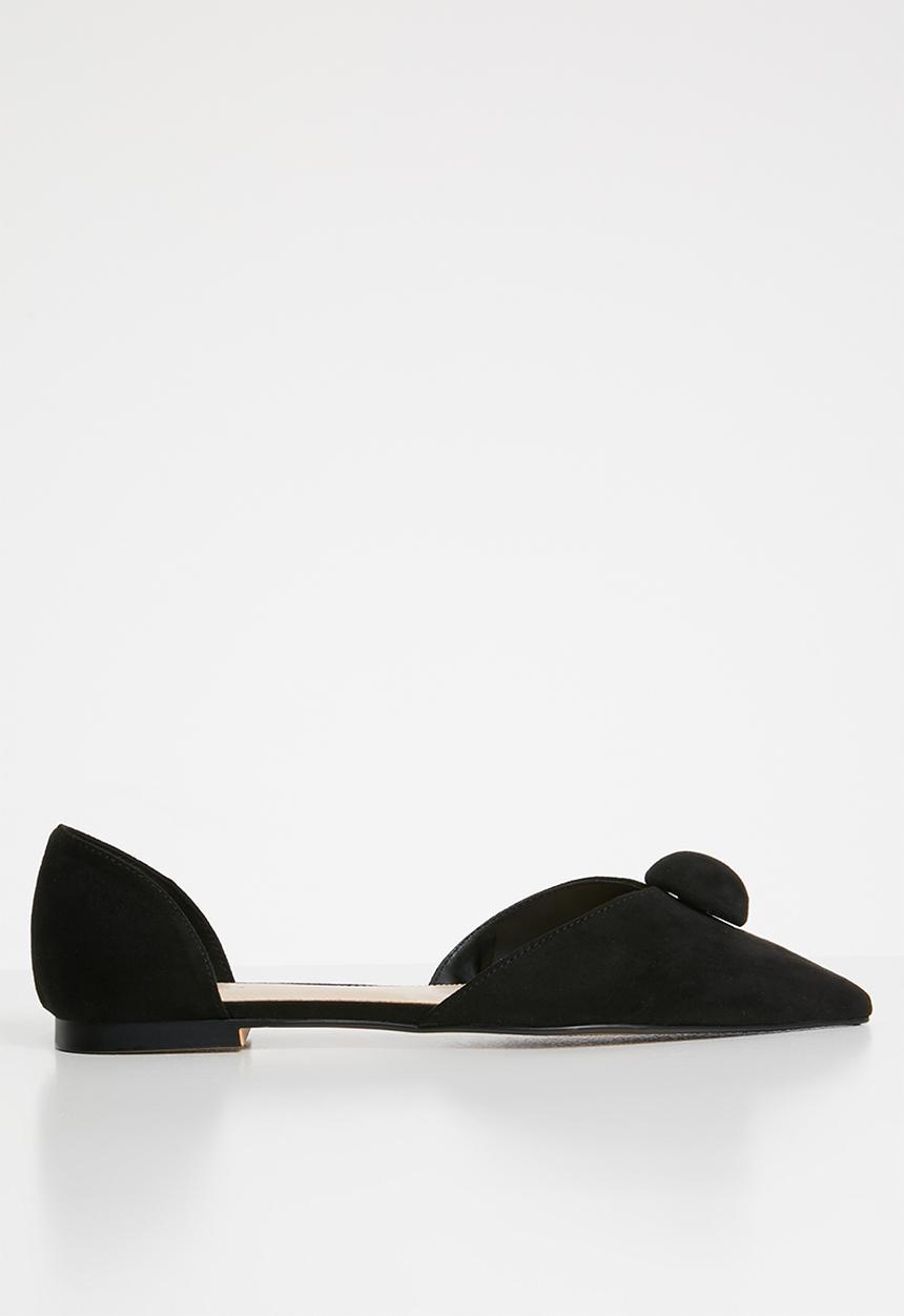 MANGO - Pom pom detail shoes - black 