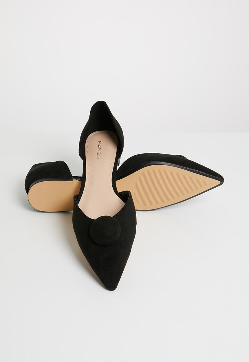 MANGO - Pom pom detail shoes - black 