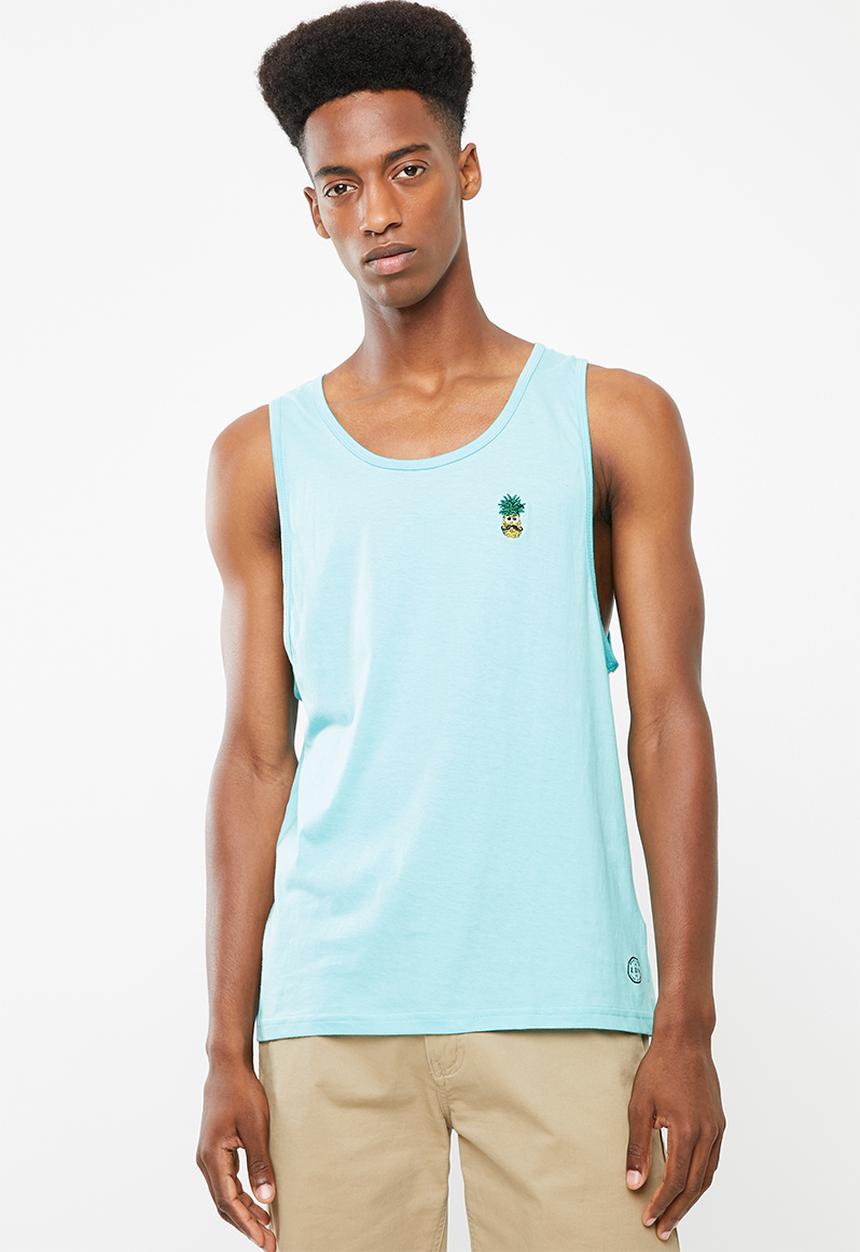 Brave Soul - Denali scoop neck vest - blue