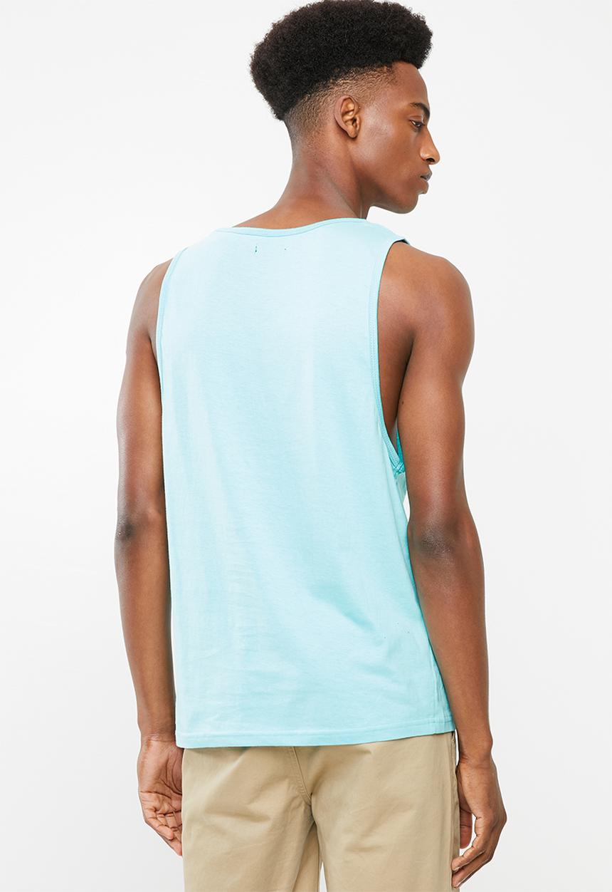 Brave Soul - Denali scoop neck vest - blue