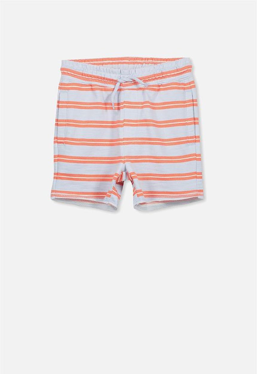Cotton On - Henry slouch short - blue & orange 