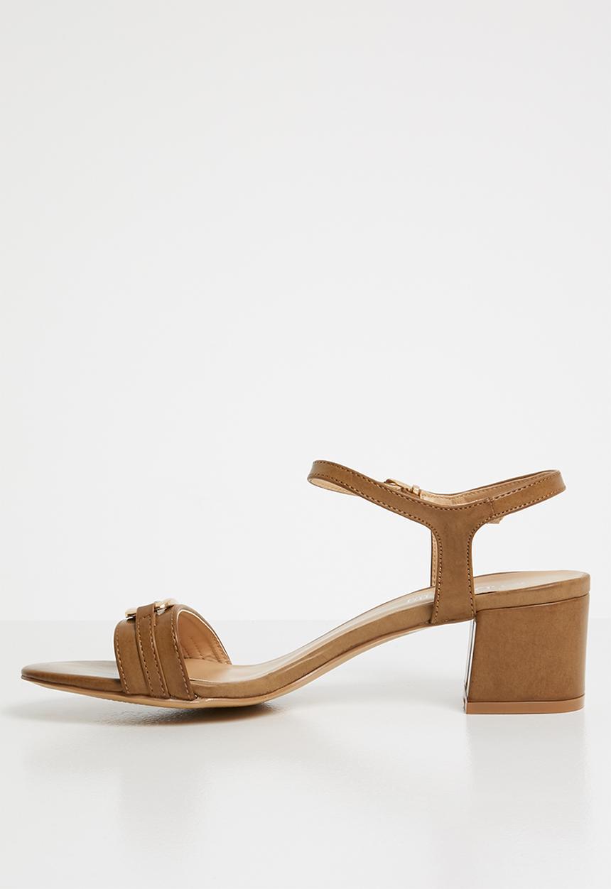 Butterfly Feet - Una block heel - tan