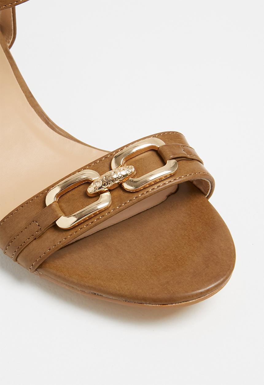 Butterfly Feet - Una block heel - tan