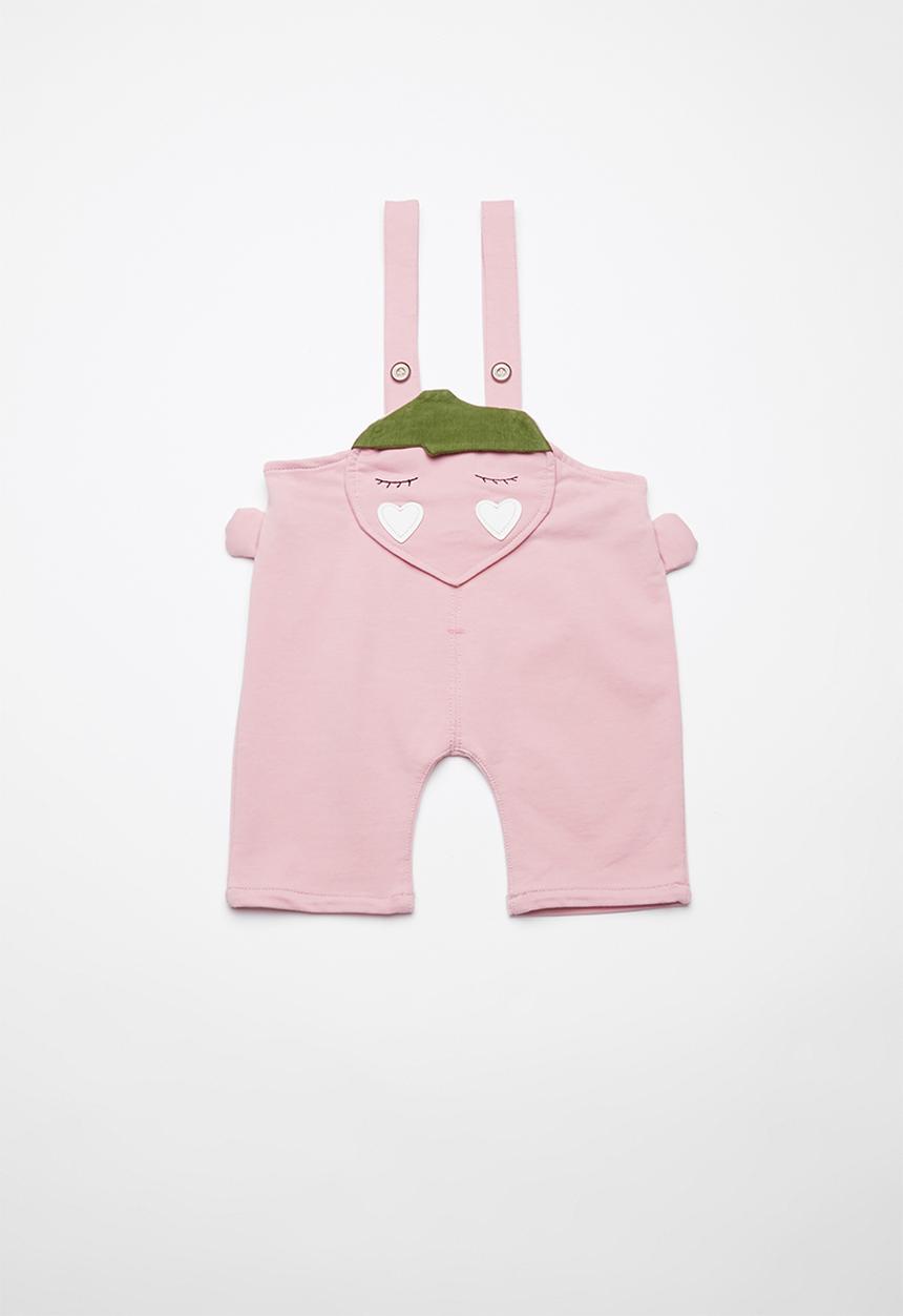 Pop Candy - Printed romper - mid pink
